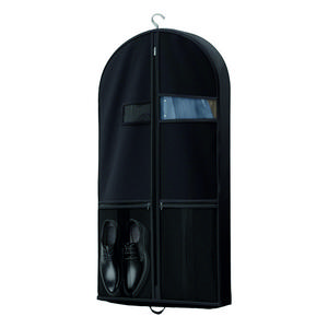Travel Garment Bag with Zipper Pocket, Suit Bag for Suits, Dresses, Coats