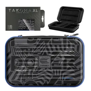 Target Darts Phil Taylor The Power Ghost Series – Professional Darts Accessories Range (Oche Throw Line & Takoma Wallet Cases, Regular or XL), Black/White Design