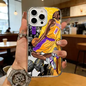 Kobe Bryant Slam Dunk Art Magnetic MagSafe Snap Case for iPhone 17/16 Pro Max 15 Pro 14 13 12 Mini 11 XR XS Plus SE Shockproof Slim Protective Cover