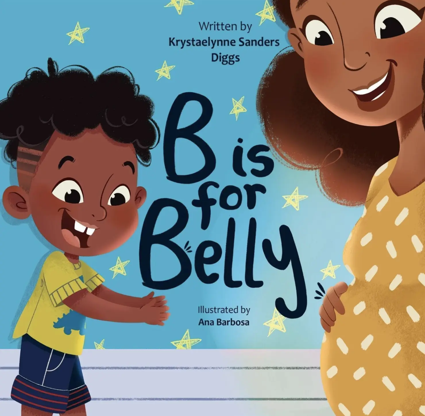 B is for Belly - Children's Picture Book, Fun & Educational Kid Books for Expecting Mothers