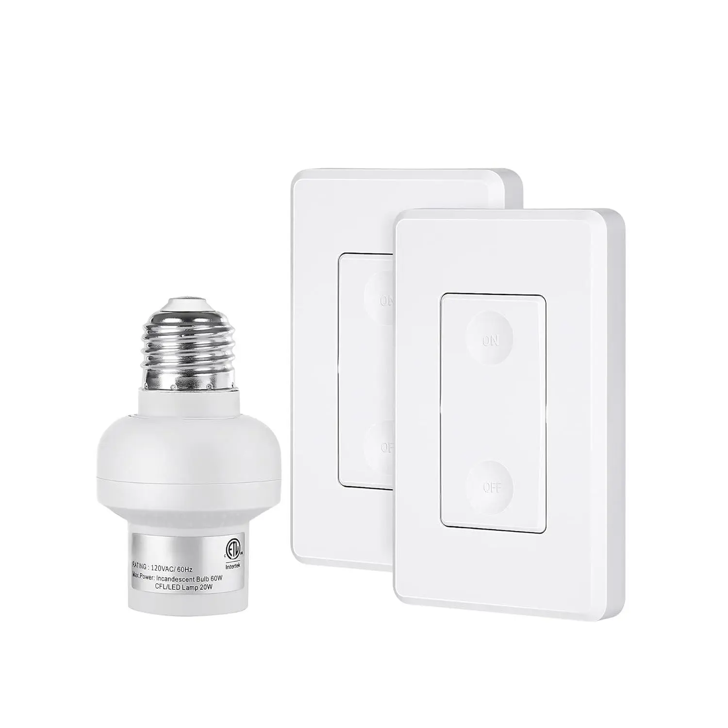 2 wall switch + 1 socket