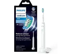 Philips Sonicare 2100 Power Toothbrush, Rechargeable Electric Toothbrush, White Mint, (HX3661/04)