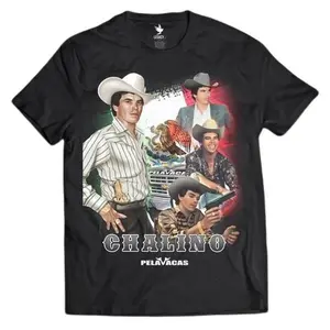 Chalino Sanchez Tribute Tee, Vintage Graphic Fan Shirt, Retro Music Legend Top for Casual Everyday Style