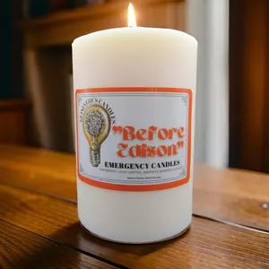 Before Edison Emergency Candle