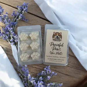 Peaceful Paws Wax Melts - 100% Soy - Pet Safe