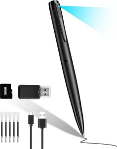 Mini Camera Pen HD 1080P Portable Security Cam with 32GB SD Card Loop Recording or Photo Nanny for Indoor and Outdoor