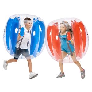 VEVOR Inflatable Bumper Balls 2-Pack,  3FT/0.9M Body Sumo Zorb Balls for Kids & Teens, Durable PVC Human Hamster Bubble Balls for Outdoor Team Gaming Play, Bumper Bopper Toys for Playground, Yard, Par