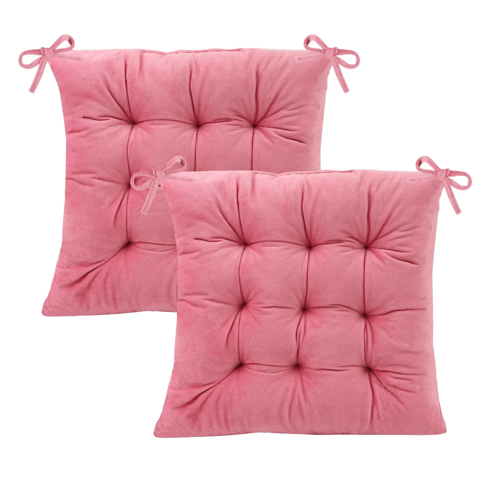 2 Pack Seat Cushion Chair Pads for Kitchen Dining Chair Office Desk Living Room Tatami
