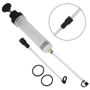 Manual Car Oil Extractor with 500CC Capacity, for Automotive Vehicle Repair Work, Multi-purpose Fluid Extractor Pump, Leak-Free Liquid Delivery & Extraction Tool