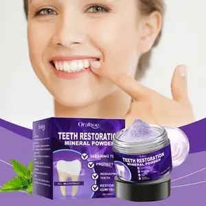 Oralhoe Toothpaste Powder, Long-Lasting Freshness, Protects Enamel, Prevents Cavities, Oral Care, Teeth Cleaning, Dental Hygiene