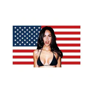 American 3x5Ft Flag Tapestry For Wall Hanging College Dorm Room Decor Outdoor Banner With 4 Brass Grommets