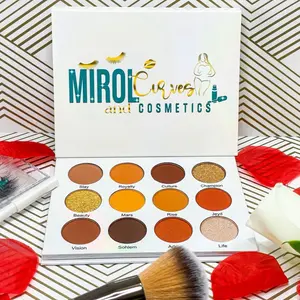 Mirol eyeshadows ultra pigmented palette