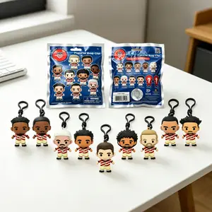 11-piece set-HypeSquad - USA Soccer Stars Bobblehead Keychain Set