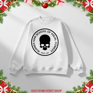 Number Nine School of Visual Comedy Heavy Cotton Sweatshirt Number Nine Tshirt Singer Top, Gift for Fans, Vintage Hip Hop Y2K