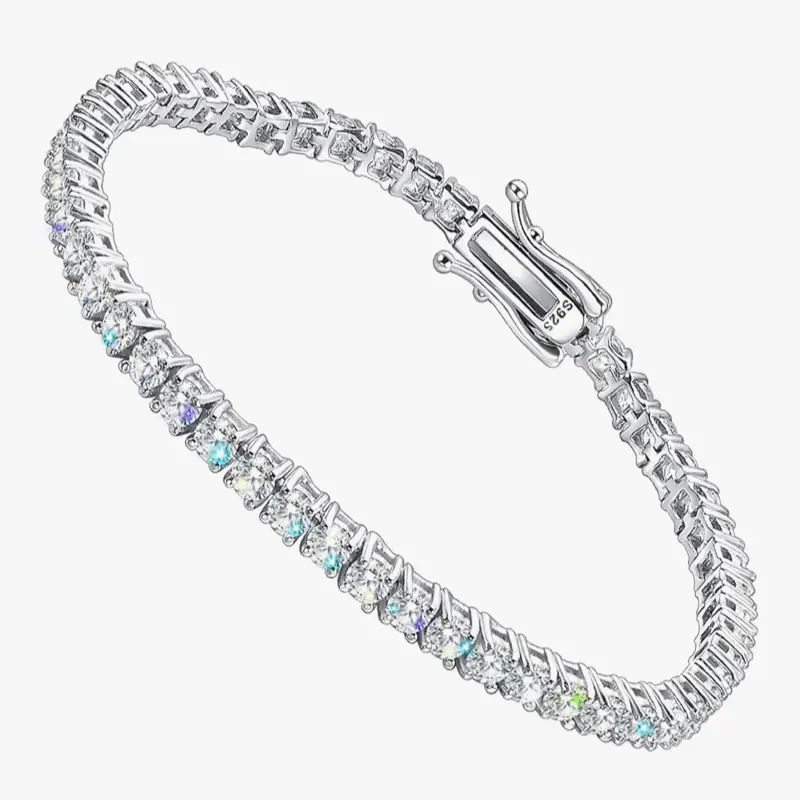 Moissanite Tennis Bracelet 7 Carats