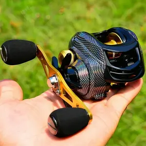 18+1 BB Baitcasting Reel, 7.2:1 High Speed Fishing Reel, Professional Fishing Reel, Left/Right Hand Outdoor Fishing Accessories, Fishing Equipment