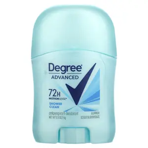 Degree Advanced, 72H MotionSense®, Antiperspirant Deodorant, Shower Clean, 0.5 oz (14 g)