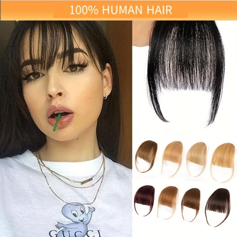 #GiftedInLove #Valentine #Gift Women's Daily Wear, Using Real Human Hair Soft Wavy Hairstyle, Comes with Hair Clips and Hair Extensions Soft glossy Lace Frontal Closure with Baby Hair Lace Frontal Closure with Baby Hairwoman girl daily party  summer style