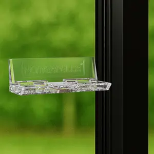 2-Pack Child Proof Security Sliding Door Lock for Sliding Glass Doors & Windows