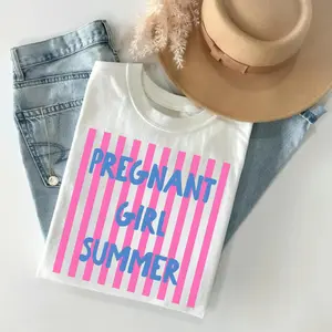 Summer Pregnancy Announcement T-Shirt, First Baby T-Shirt, Pregnant Baby Reveal Tee, Mothers Day Gift, Going To Have A Baby