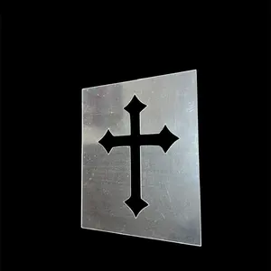 Cross Nouveau Stencil Hair - Design Tool for Temporary & Permanent Hair Color Haircare Modern Contemporary Flair Godly Girls Friendly