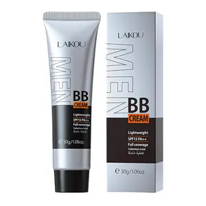 BB Cream for men Face Makeup concealer Foundation Sunscreen Repair Liquid Foundation for Oil Control Brighten skin tone 30g