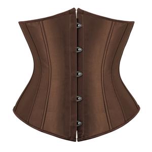 Parlsdy Women's Lace-Up Boned Underbust Training Corset Halloween Gothic Party Outfit  Cosplay Costume 7055-T1