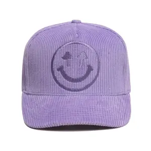 Corduroy Logo Cap - Lavender