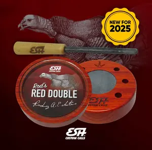 Rod's Red Double - Turkey Pot Call