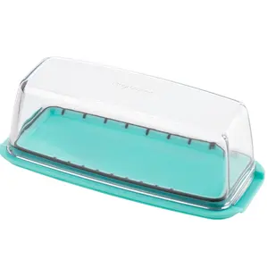 Prepworks from Progressive Progressive ProKeeper Airtight Butter Container with Measure Markings, Turquoise 2.94 x 6.5 x 3 inches gbd-2 GBD-2TURQUOISE