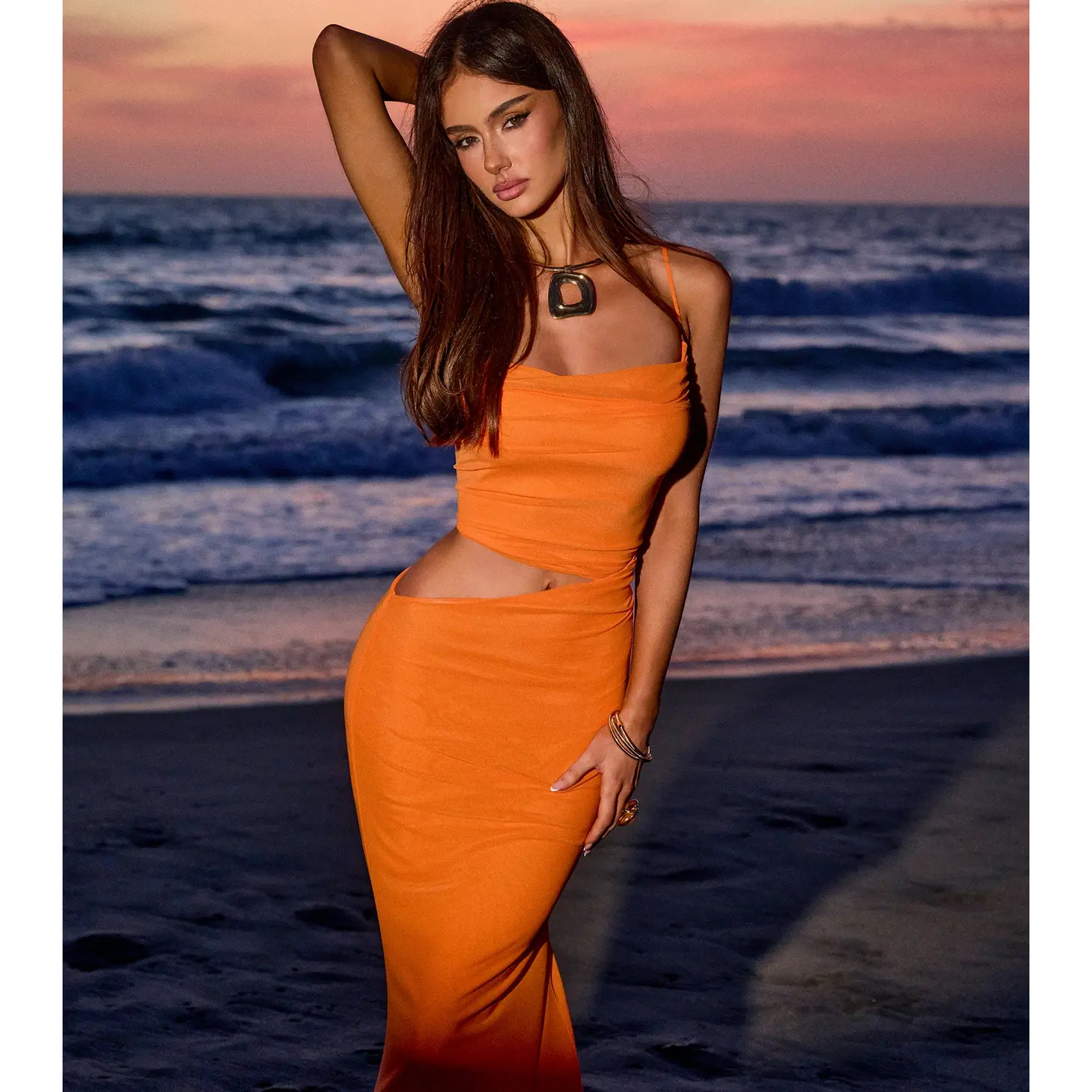Bold Moves Cutout Maxi Dress