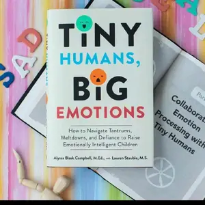 Tiny Humans, Big Emotions: How To NaviqateTantrums,Meltdowns, and Defiance To RaiseEmotionally Intelligent Children-An Essential Guidefor Caregivers of Children From Infancy To Age Eight