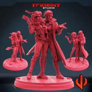 Gambit and Rogue Valentines Day - Marvel: Crisis Protocol Proxy | Trident Studios