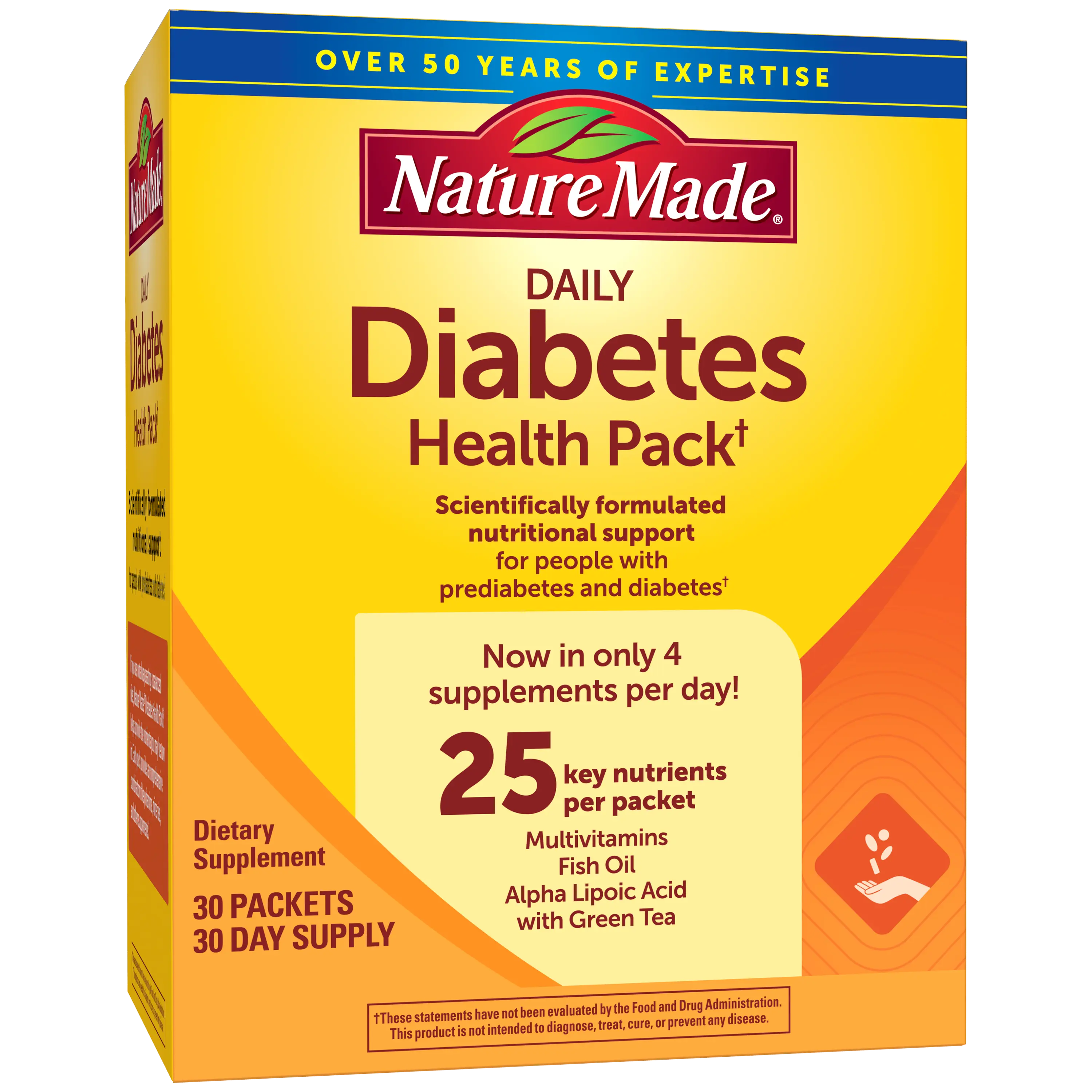 Diabetes Health Pack† Packets Diabetes Health Pack† Packets