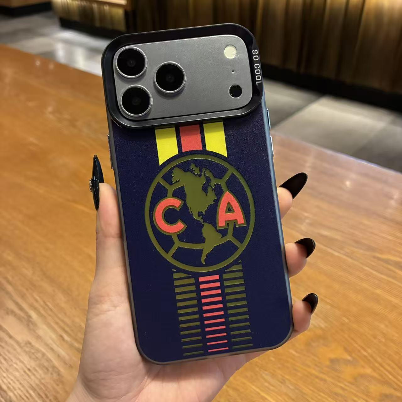 CA Las Águilas pattern Phone Case for iPhone 14/13/12/11/Xs Pro Max Plus & Samsung Galaxy 7/15/16/22/23/24/25/26 Ultra/Plus, Full Camera Protection, 4-Corner Shockproof, Anti-Drop CA Las Águilas pattern Phone Case for iPhone 14/13/12/11/Xs Pro Max Plus & Samsung Galaxy 7/15/16/22/23/24/25/26 Ultra/Plus, Full Camera Protection, 4-Corner Shockproof, Anti-Drop