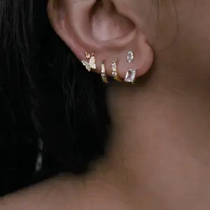 Mini Flutter Butterly Studs