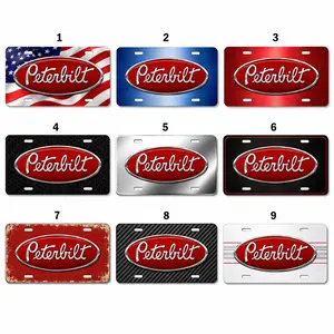 Peterbilt Style License Plate Frame – Chrome Metal Car Tag Cover | Truck Lover Accessories | Semi Truck Custom Plate Frame  #TruckLife #PeterbiltStyle #CarAccessories #TruckMods #DieselLife #AutoStyle #TikTokMadeMeBuyIt #CarUpgrade #TruckNation #ViralGear