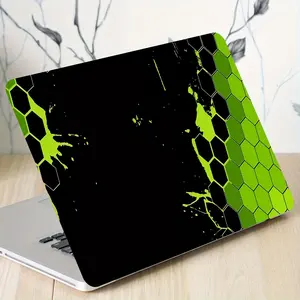 Carbon Fiber Pattern Laptop Skin Sticker, Waterproof & Scratch Resistant Laptop Skin Sticker, Universal Laptop Decorative Sticker