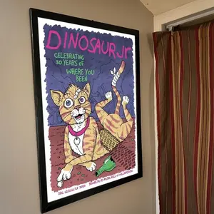 Dinosaur Jr Autumn Tour 2023 December 1,2,3,5,6,7,8, Music Hall of Williamsburg Brooklyn, Ny Poster Portrait - Poster