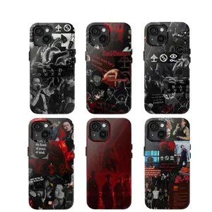 Bad Omens Tough Phone Cases Suitable for iPhone 17/16/15/14/13/12/11 Pro Max/Plus and  Samsung Galaxy S23FE/22/23/24/25 Music Ban Casing Cover Protection Cellphone - Shockproof & Protective Smartphones Screen Protector
