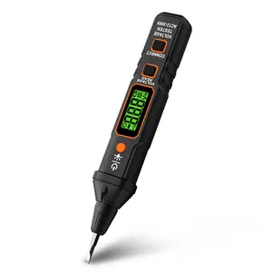POROMETISTO VT06 Non-Contact Voltage Tester Pen - 12-300V AC, NCV, Live/Null Wire Detection with Audible & Visual Alarm, Flashlight, Voltage Monitor