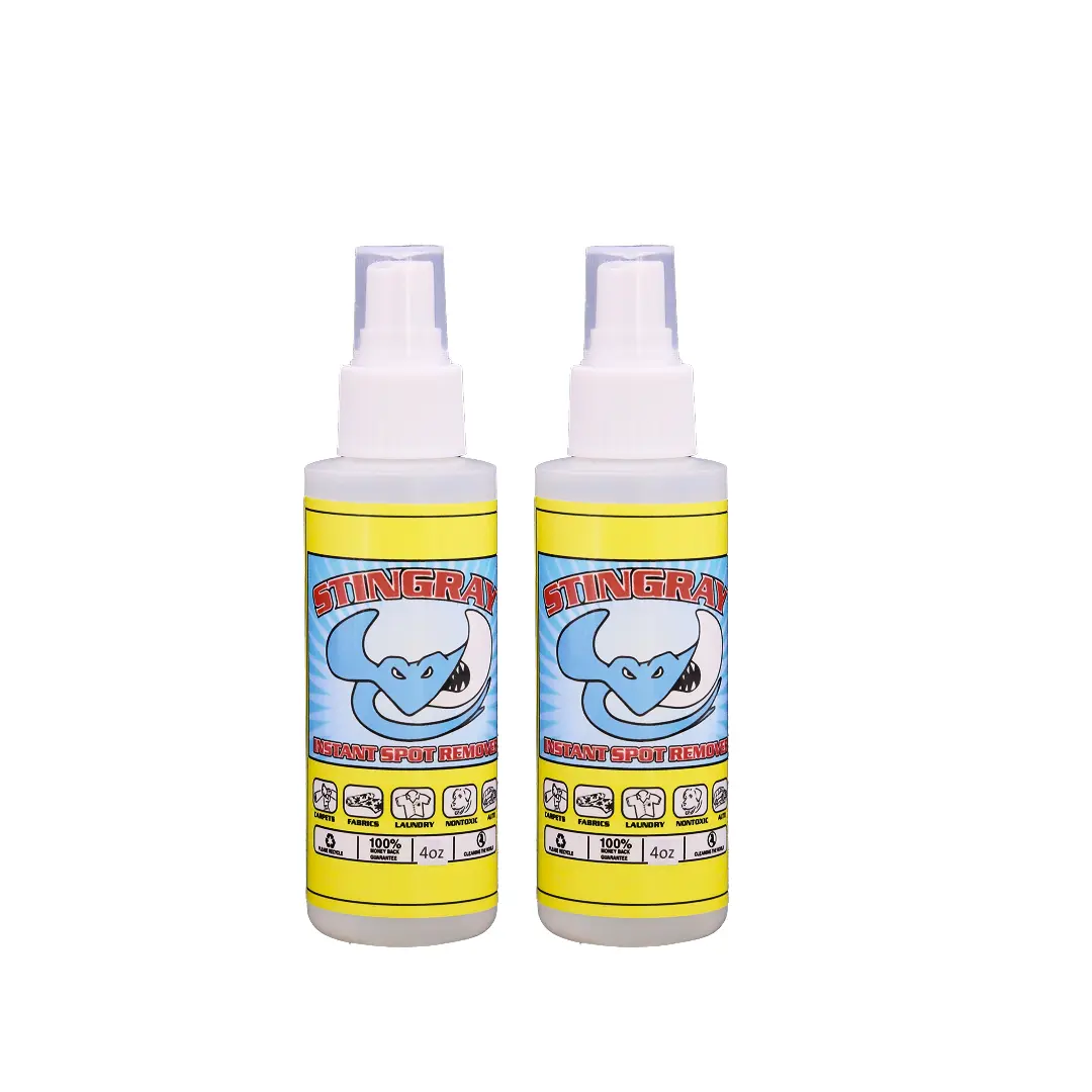 STINGRAY SPOT REMOVER | Advanced, Eco-Friendly Multi Surface Stain Removal | 4 Fl oz, 2-Pack