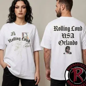 Rolling Loud Orlando 2026 Signature Orlando Bone Unisex T Shirt Two Sided CKD