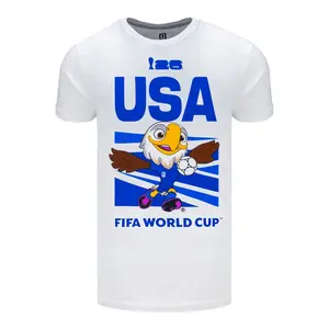 FIFA World Cup 2026™ USA Mascot White T-Shirt - Unisex