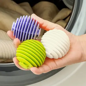 3 Piece Silicone Laundry Balls Soft Anti-Tangle Clothing Cleaning Tool, Suitable for Home Washing Machines and Dryers, Durable Fabric Care