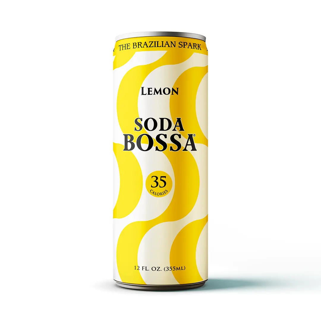 Soda Bossa Lemon - Refreshing Fruit Beverage