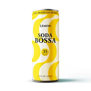 Soda Bossa Lemon - Refreshing Fruit Beverage