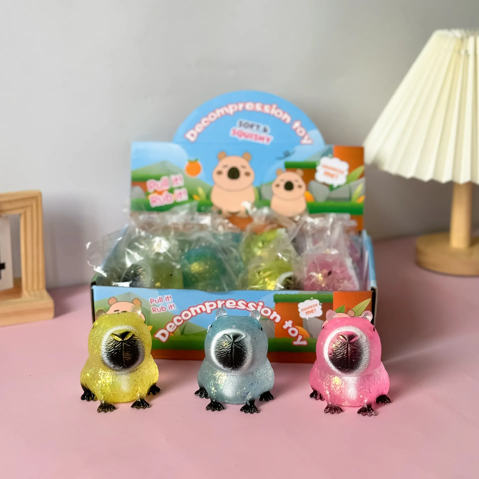 Handmade Capybara Squishy Toy, Stress Relief Slow Rebound Squishy Gadget Toy