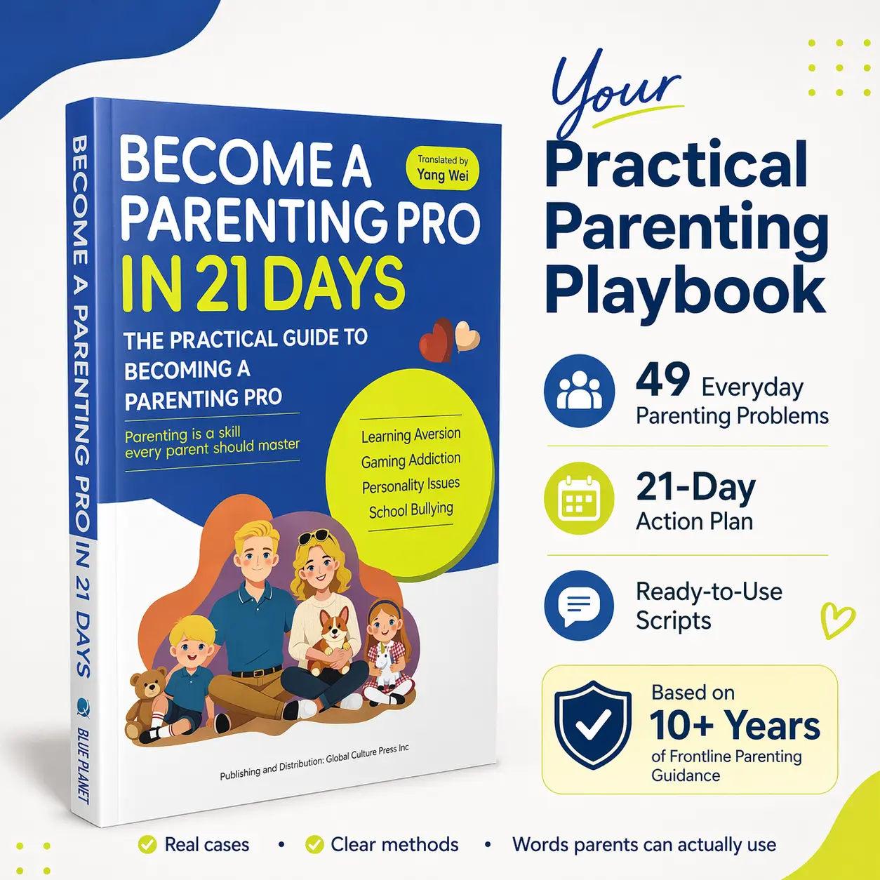 BECOME A PARENTING PRO IN 21 DAYS: Skills Every Parent Should Master, Practical Family Education Guide for Solving 49 Common Child Problems — Tantrums, Homework, Bad Habits, Bullying, Gaming, Communication & Growth for Ages 3–12