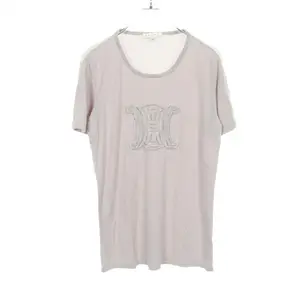 Pre-owned Celine Cashmere Small Leather Goods Trionphe Rayon T Shirt